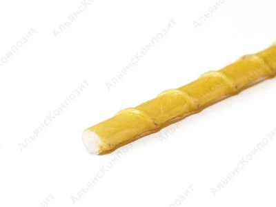 Арматура из стекловолокна со спиралеобразным ребром 6 мм